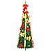 Albero di Natale Artificiale Pop-up con 100 LED Verde 150 cm - Foto miniatura 5