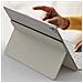 Tastiera Wireless Bluetooth Qwerty Onthego Con Supporto, Beige - Foto miniatura 3