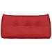 Cuscino per Schiena Rosso 100 x 24 x 50 cm Tessuto - Foto miniatura 6