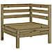 Set Divani da Giardino 8pz con Cuscini Legno Impregnato di Pino - Foto miniatura 4