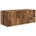 Set mobile TV 2 pcs Legno vecchio Legno multistrato - Foto miniatura 5