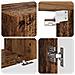Set mobile TV 2 pcs Legno vecchio Legno multistrato - Foto miniatura 9