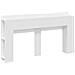 Testata del letto Bianco Lucido Legno ingegnerizzato - Foto miniatura 6