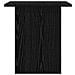 Comodino 2 pcs Rovere Nero 41 x 40 x 45 cm Legno multistrato - Foto miniatura 7