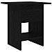 Comodino 2 pcs Rovere Nero 41 x 40 x 45 cm Legno multistrato - Foto miniatura 8
