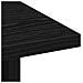 Comodino 2 pcs Rovere Nero 41 x 40 x 45 cm Legno multistrato - Foto miniatura 9