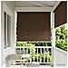 Tenda a Rullo Esterno Blocco UV 90% Marrone 60 x 140 cm HDPE - Foto miniatura 3