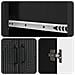 Set di armadi 2 pcs Nero 66 x 34,5 x 89,5 cm - Foto miniatura 7