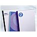 100 cartelline termiche 3mm blu business line leather - Foto miniatura 6