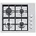 Piano Cottura 7256 032 a Gas 4 Fuochi Gas Colore Inox - Foto miniatura 1
