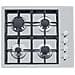 Piano Cottura 7256 032 a Gas 4 Fuochi Gas Colore Inox - Foto miniatura 7