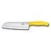 Coltello Santoku con manico Fibrox giallo - Foto miniatura 1