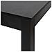 Tavolino Bar Tavolo Da Pranzo Nero 115 X 55 107 Cm - Foto miniatura 3