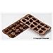Stampo cioccolato winter easy choc 35x30mm h. 16mm 112.5ml silicone - Foto miniatura 1