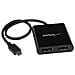 Adattatore Splitter MST Hub - USB-C a 2 porte DisplayPort Multi-Monitor - Foto miniatura 1