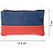 Astuccio Portachiavi Colorato In Pelle Uomo Donna Formato Bustina Con Zip Nero - Foto miniatura 2