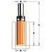 Fresa A Tagli Diritti C/cusc. Hw S=12 D=19x50.8x92 Dx 912.691.11b - Foto miniatura 1