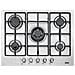 Piano Cottura Linear a Gas FHNL 705 4G TC XS 5 Fuochi Gas Colore Inox - Foto miniatura 1