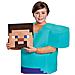 Disguise - Costume Di Steve Minecraft Per Bambino - Taglia: 7 - 8 Anni (124/136 Cm)  - Foto miniatura 4