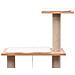 Albero Per Gatti Con Tappeto Tiragraffi In Sisal 123 Cm - Foto miniatura 6