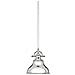 Quoizel Qz / emery / p / s Is - Lampadario Da Soffitto, Argentato, 20,3 X 20,3 X 22,9 Cm - Foto miniatura 1