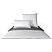 Biancheria Da Letto Micro Pattern 4040, Argento 80/80 135/200 - Foto miniatura 1