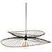 Rtn Alara Lampada A Sospensione In Metallo - Ø69,5 Cm - Nera - Foto miniatura 1