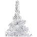 Albero di Natale Artificiale con Supporto Argento 240 cm PET - Foto miniatura 2