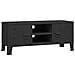 Mobile Tv Industriale Nero 105x35x42 Cm In Metallo - Foto miniatura 1