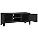 Mobile Tv Industriale Nero 105x35x42 Cm In Metallo - Foto miniatura 4