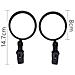 Specchietti Retrovisori Per Bicicletta Regolabili, Confezione Da 2 Black - Foto miniatura 6