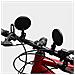 Specchietti Retrovisori Per Bicicletta Regolabili, Confezione Da 2 Black - Foto miniatura 7