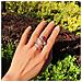 Anello Regolabile Con Strass Serpente Whitegold - Foto miniatura 5