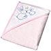 Asciugamano Con Cappuccio Bunny 100x100 Rosa - Foto miniatura 1