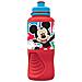 Disney Borraccia Rossa Per Bambini In Plastica Mickey Mouse Topolino Pippo Paperino 400 Ml Con Chiusura Antigoccia E Banda Antiscivolo - Foto miniatura 1