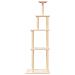 Albero Per Gatti Con Tiragraffi In Sisal Crema 183 Cm - Foto miniatura 2