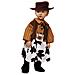 Costume Per Neonati 7-12 Mesi Cowboy Nero (3 Pezzi) - Foto miniatura 1