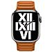 Cinturino Per Apple Watch 38/40 E 41 Mm Pelle Sintetica Magnetico, Marrone - Foto miniatura 3