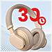 Cuffie Bluetooth Con Riduzione Del Rumore Autonomia 30 Ore, Beige - Foto miniatura 2