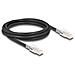 Cavo di rete RJ45 Cat. 6A S /FTP con clip di sicurezza 2 m nero - Foto miniatura 2