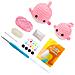 Kit Per Uncinetto Balena Fatto A Mano Pink - Foto miniatura 2
