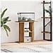 Supporto Acquario 60x30x60 cm Multistrato Rovere Artigianale - Foto miniatura 2