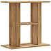 Supporto Acquario 60x30x60 cm Multistrato Rovere Artigianale - Foto miniatura 6