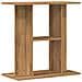 Supporto Acquario 60x30x60 cm Multistrato Rovere Artigianale - Foto miniatura 1