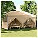 Tendone per Feste Pieghevole Pop-Up con 4 Pareti Beige - Foto miniatura 2