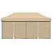 Tendone per Feste Pieghevole Pop-Up con 4 Pareti Beige - Foto miniatura 3