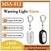 Allarme Di Sicurezza Personale Con Luce Led - Allerta Di Emergenza A 125db - Foto miniatura 3