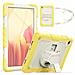 Custodia Per Samsung Galaxy Tab A7 2020 10,7” Con Supporto E Tracolla Gialla - Foto miniatura 1