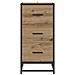 Credenza rovere artigianale 35,5 x 35 x 76 cm Legno multistrato - Foto miniatura 6