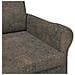 poltrona Grigio scuro 76 x 94 x 102 cm Pelle sintetica - Foto miniatura 7